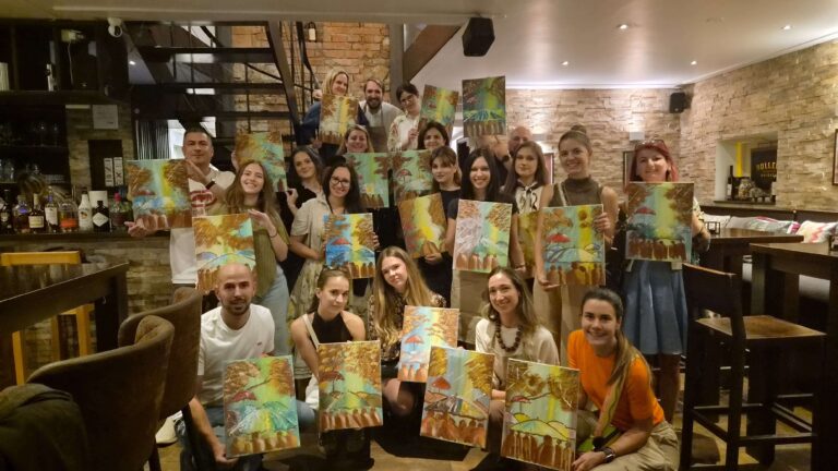 radionica „Platno i vino“